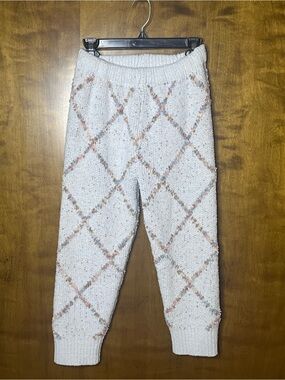 POL Women’s Small Cozy Bouclé Lounge Jogger Pants